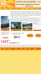 Mobile Screenshot of capitolsolarenergy.com